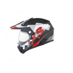 Obrázek z iXS HX 207 GLOBE -  off-road / on-road moto helma s integrovaným hledím a sluneční clonou 