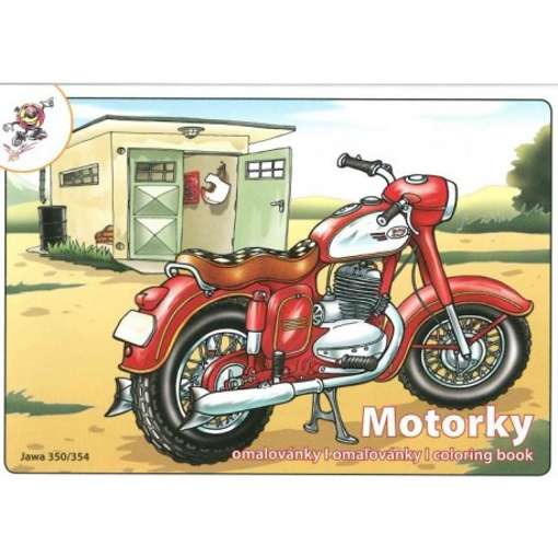Obrázek z iXS MOTORKY - omalovánky 